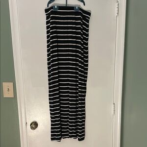Apt. 9 Black and White Maxi Skirt